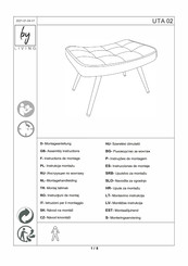 byLIVING UTA 02 Instructions De Montage