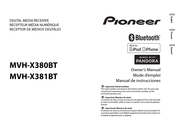 Pioneer MVH-X381BT Mode D'emploi