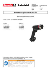 Desoutter 6151763460 Notice D'utilisation Du Produit