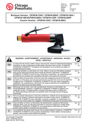 Chicago Pneumatic CP3019-12AF Instructions Originales