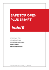 Indel B SAFE TOP OPEN PLUS SMART Mode D'emploi