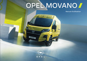 Opel Movano 2024 Manuel D'utilisation