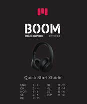 Miiego BOOM Guide De Démarrage Rapide