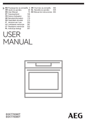 AEG BSE778380T Notice D'utilisation