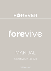 FOREVER forevive SB-320 Manuel D'utilisation