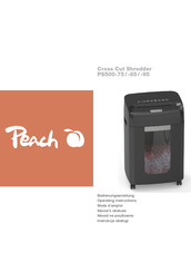 Peach PS500-75 Mode D'emploi