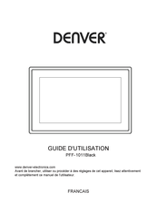 Denver PFF-1011BLACK Guide D'utilisation