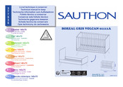 SAUTHON BOREAL GRIS VOLCAN 01111A Instructions De Montage