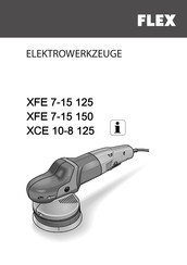 Flex XCE 10-8 125 Notice D'instruction D'origine