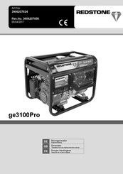 Redstone ge3100Pro Traduction De La Notice Originale