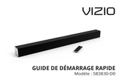 Vizio SB3830-D0 Guide De Démarrage Rapide