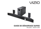 Vizio S4251w-B4 Guide De Démarrage Rapide