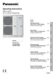 Panasonic WH-MHF09G3E8 Mode D'emploi