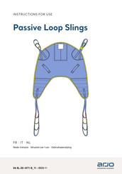 arjo Passive Loop Slings Mode D'emploi