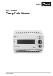 Danfoss ECtemp 850 IV Notice D'installation