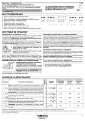 Hotpoint Ariston H2F HL626 X Guide Rapide