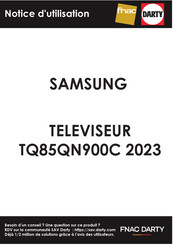 Samsung TQ85QN900C Manuel