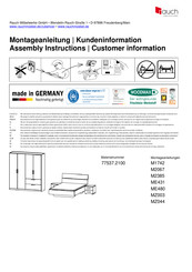 Rauch 77537.2100 Instructions De Montage