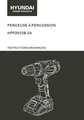 Hyundai power products HPP20V2B-2A Instructions Originales