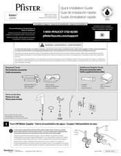 Pfister Kelen LG42-MF1 Guide D'installation Rapide