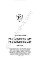 MSI MEG CORELIQUID S280 Mode D'emploi