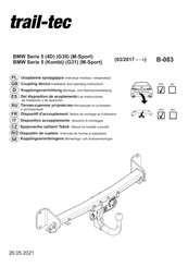 Trail-Tec B-083 Notice De Montage Et D'utilisation