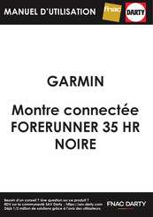 Garmin Forerunner 35 Manuel D'utilisation