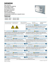 Siemens 3VA9078-0VM10 Notice D'utilisation