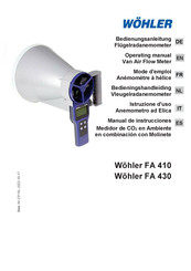 Wohler FA 410 Mode D'emploi