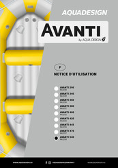 Aqua Design AVANTI 360 Notice D'utilisation