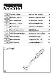 Makita CL114FDWIX Manuel D'instructions