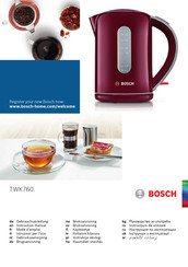 Bosch TWK78A04 Mode D'emploi