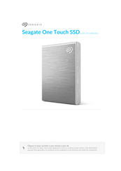 Seagate One Touch SSD Guide De L'utilisateur