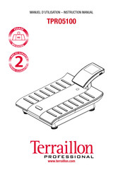 Terraillon PROFESSIONAL TPRO5100 Manuel D'utilisation