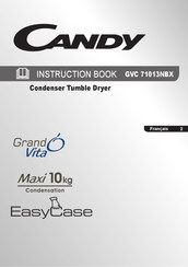 Candy GrandO Vita GVC 71013NBX Manuel D'instructions