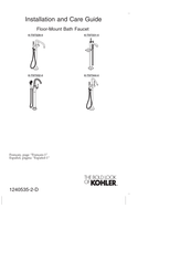 Kohler K-T97344-4 Guide D'installation Et D'entretien