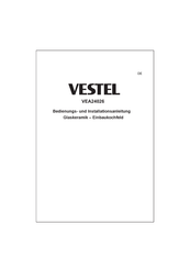 VESTEL VEA24026 Instructions D'utilisation Et D'installation