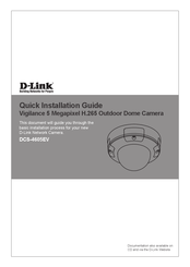 D-Link DCS-4605EV Guide D'installation Rapide