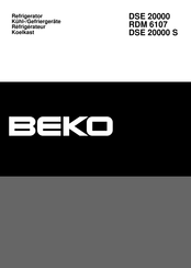 Beko DSE 20000 S Mode D'emploi
