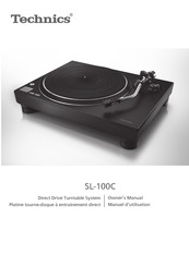 Technics SL-100C Manuel D'utilisation