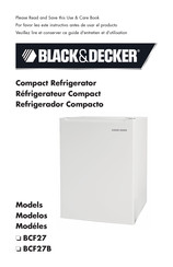 Black & Decker BCF27B Mode D'emploi