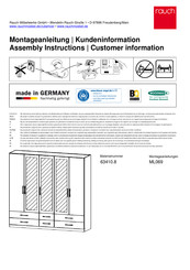 Rauch 63410.8 Instructions De Montage