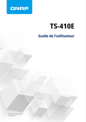 QNAP TS-410E Guide De L'utilisateur