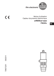 IFM Electronic efector500 PM2655 Notice D'utilisation