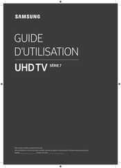 Samsung UA50RU7105 Guide D'utilisation