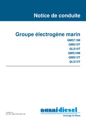Nanni Diesel QMS10M Notice