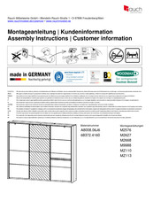 Rauch M2668 Instructions De Montage