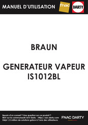 Braun CareStyle 1 IS1012BL Mode D'emploi