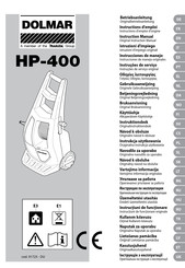 Makita Dolmar HP-400 Instructions D'emploi