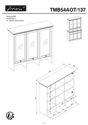 finori TMB54AOT/137 Instructions De Montage